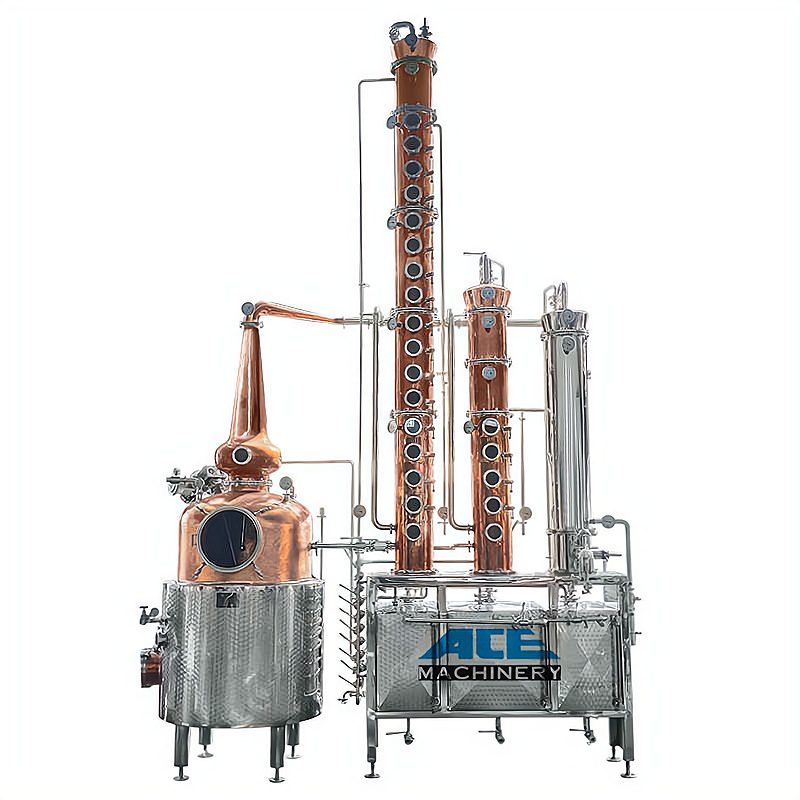 500L copper distilling equipment