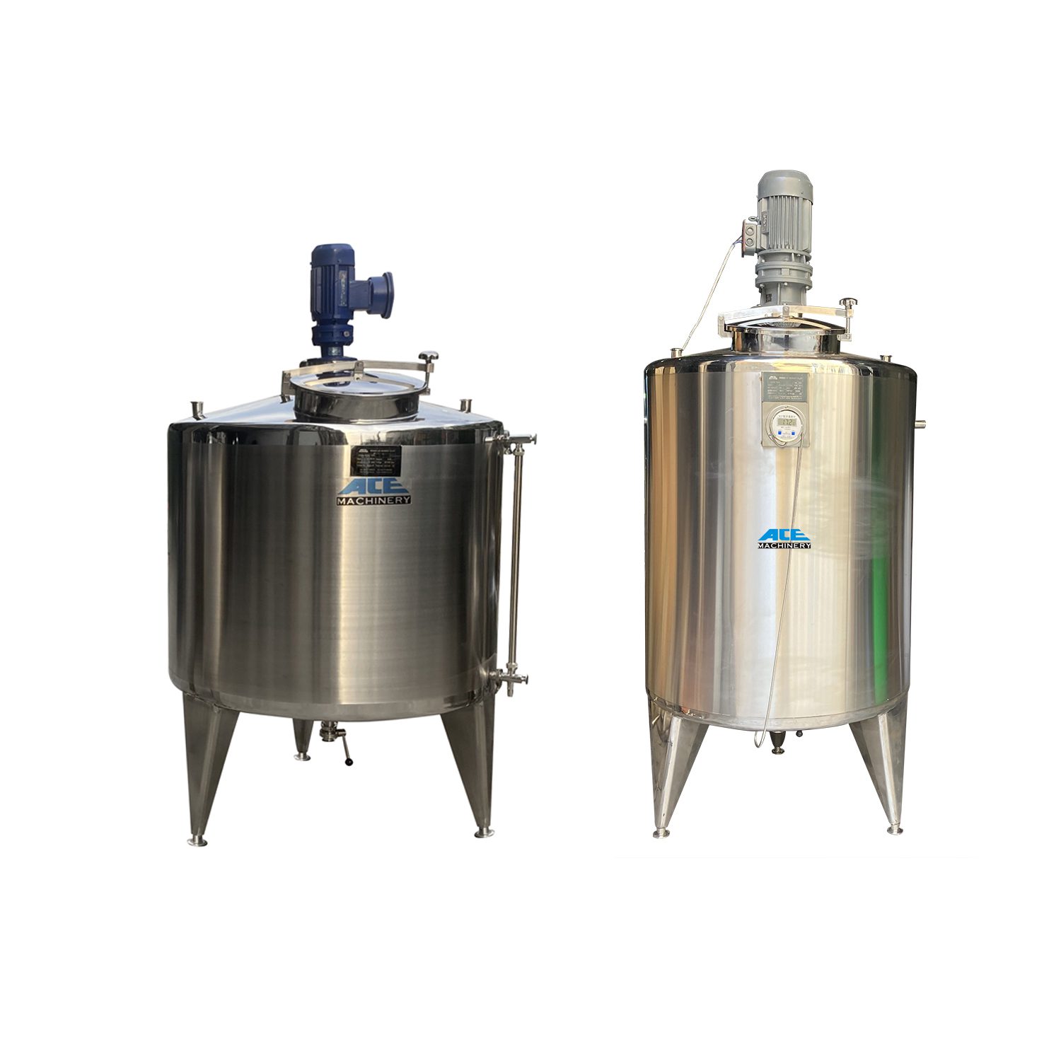 mixing tank with stirrer