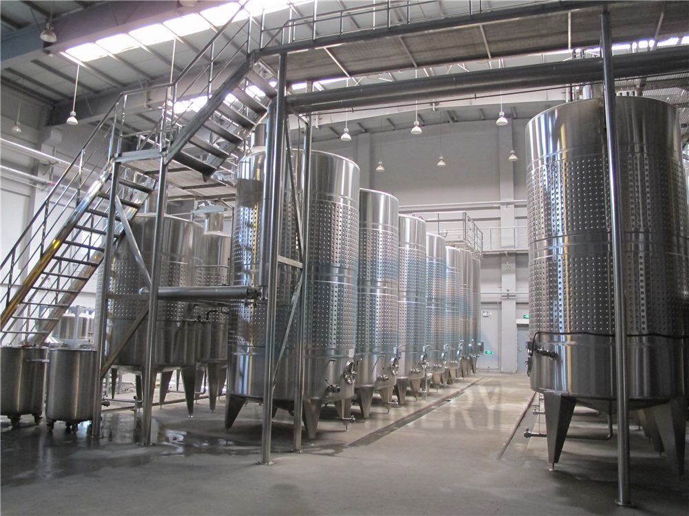 wine production line